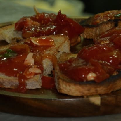 Bruschette al pomodoro — Officina Gambrinus